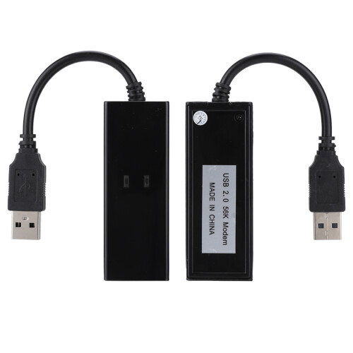 Εξωτερικό μόντεμ USB2.0, μόντεμ φαξ δεδομένων 56K, μόντεμ USB Plug and Play για σύνδεση στο 1