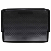 Berkfield Trunk Mat Black suitable for OPEL CROSSLAND X 2017- Rubber