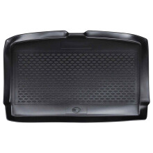 Berkfield Trunk Mat Black suitable for VW POLO 2017- Rubber