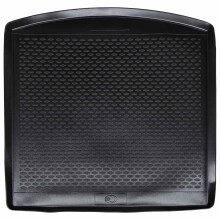 Berkfield Trunk Mat Black suitable for SEAT LEON COMBI 2013-2020 Rubber