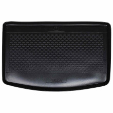 Berkfield Trunk Mat Black suitable for Seat IBIZA 2017- upper floor