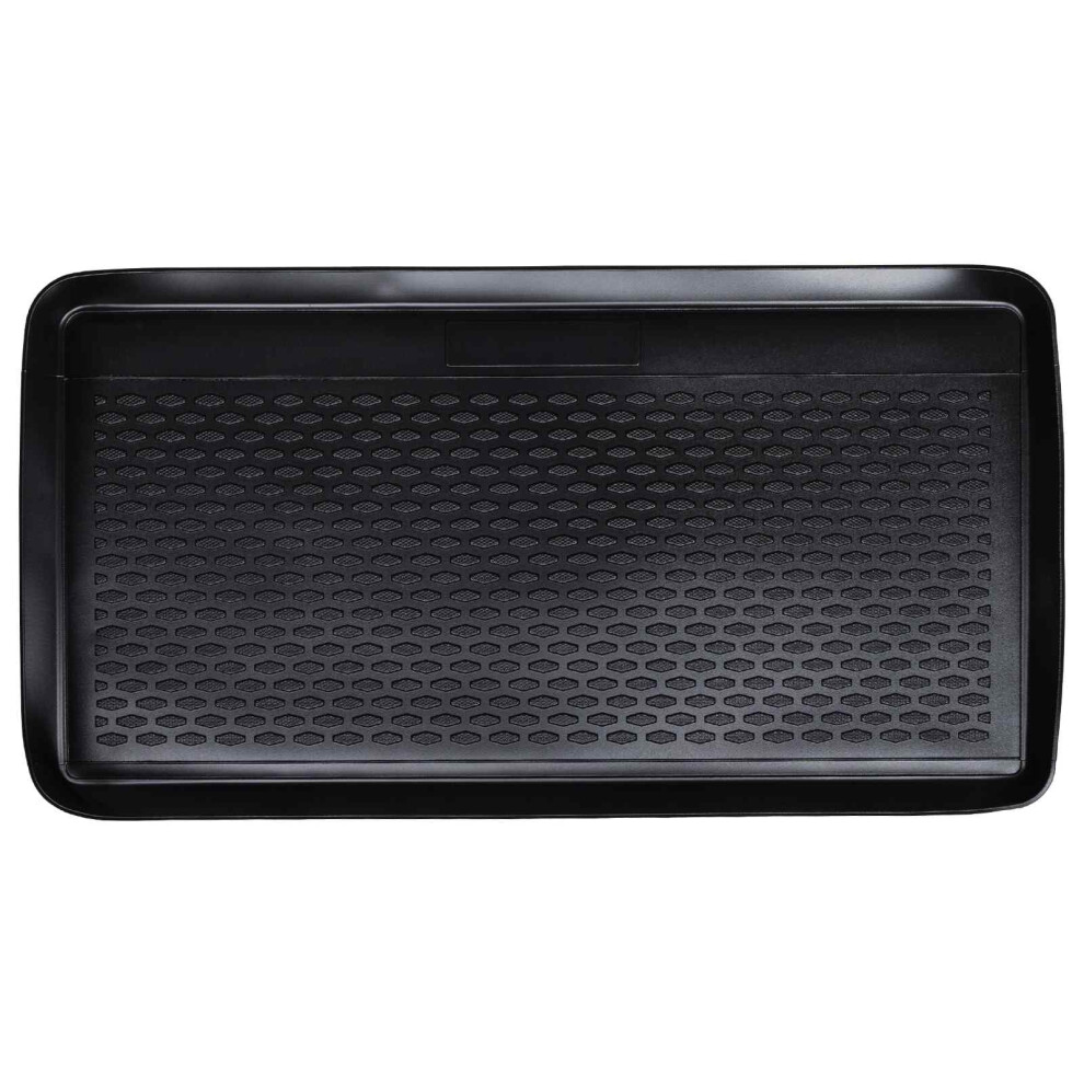 Berkfield Trunk Mat Suitable For Fiat 500 2018- Rubber Black 716650848748