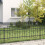 Berkfield Spike Fence Asten Black 1
