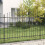 Berkfield Spike Fence Asten Black 1