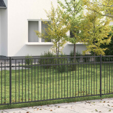 Berkfield Spike Fence BAARLO Black