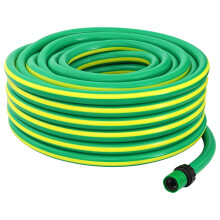 Berkfield Garden Hose 5-Ply Green and Yellow 12 mm 30 m PVC