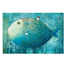 1000 Piece Wooden Jigsaw Puzzle for Adults and Kids, Durable Basswood with Waterproof Finish, Family Fun Game
