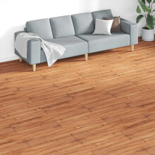 Berkfield Flooring Planks 18 pcs Brown 5.26 m PVC