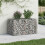 Berkfield Gabion Raised Bed Silver 1