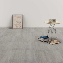 Berkfield Flooring Planks 5.11 m 55 pcs PVC Dark Grey Melange
