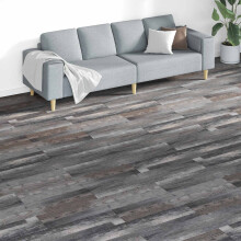 Berkfield Flooring Planks 18 pcs Grey 5.26 m PVC