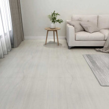 Berkfield Flooring Planks 55 pcs Cream 5.11 m PVC
