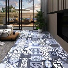 Berkfield Flooring Planks 5.11 m 55 pcs PVC Coloured pattern