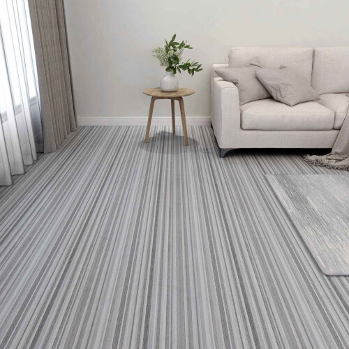 Berkfield Flooring Planks 5.11 m 55 pcs PVC Stripes