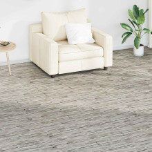 Berkfield Flooring Planks 2.51 m 18 pcs PVC Oak washed