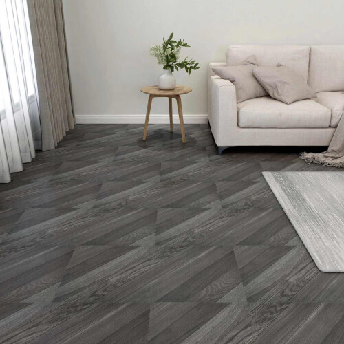 Berkfield Flooring Planks 55 pcs Grey 5.11 m PVC