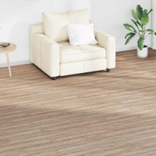 Berkfield Flooring Planks 18 pcs Oak Brown 2.51 m PVC