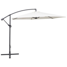 Berkfield Cantilever Garden Parasol 3 m Sand White