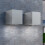 Berkfield Cube Outdoor Wall Lights 2 pcs 1