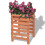 Berkfield Planter 38x36x60 cm Wood 1