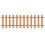 Berkfield Picket Fence WPC 200x60 cm 1