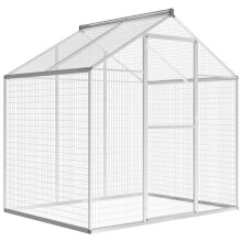 Berkfield Outdoor Aviary Aluminium 178x122x194 cm