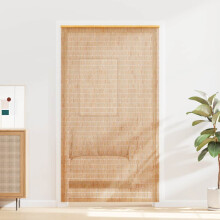 Berkfield Insect Door Curtain Bamboo 120x220 cm