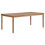 Berkfield Garden Table 200x100x77 cm Solid Teak Wood 1