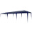 Berkfield Party Tent 3x9 m PE Blue 1