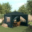 Berkfield Party Tent 3x3 m Green 1