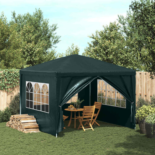 Berkfield Party Tent 3x3 m Green