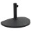 Berkfield Parasol Base Half Round Polyresin 9 kg Black 1