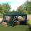 Berkfield Party Tent 3x4 m Green 1