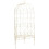 Berkfield Garden Bench 95 cm Iron Antique White 1