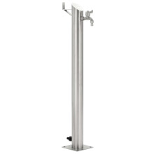 Berkfield Garden Water Column Stainless Steel Round 95 cm