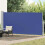 Berkfield Retractable Side Awning 160 x 500 cm Blue 1