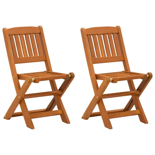 Berkfield Children's Dining Chairs 2 pcs Solid Eucalyptus Wood