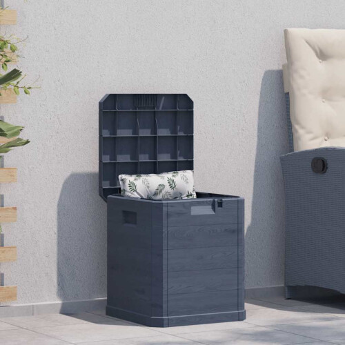 Berkfield Garden Storage Box 90 L Anthracite