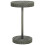 Berkfield Garden Table Grey 60.5x106 cm Poly Rattan 1