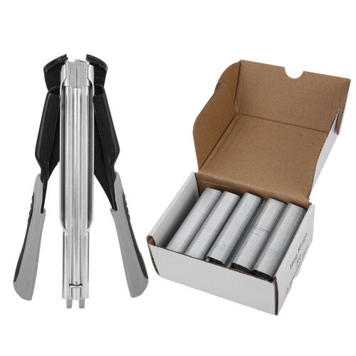 C Type Hog Ring Pliers, 2,500 Nails, 185x100mm 1