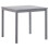 Berkfield Garden Table Grey 80x80x74 cm Solid Acacia Wood 1
