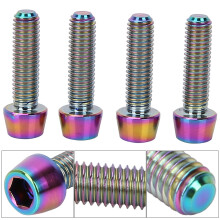 4Pcs M5*18mm Titanium Alloy Bolts - Multi-Color