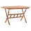 Berkfield Folding Garden Table 135x85x75 cm Solid Acacia Wood 1