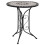 Berkfield Mosaic Bistro Table Grey 61cm Ceramic 1