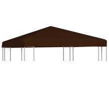 Berkfield Gazebo Top Cover 310 g/m 3x3 m Brown
