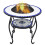 Berkfield Mosaic Fire Pit Table Blue and White 68 cm Ceramic 1