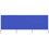 Berkfield 3-panel Wind Screen Fabric 400x80 cm Azure Blue 1