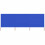 Berkfield 3-panel Wind Screen Fabric 400x120 cm Azure Blue 1