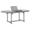Berkfield Garden Table Grey 200x100x75 cm Solid Acacia Wood 1