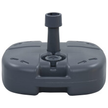 Berkfield Portable Umbrella Base Grey Sand/Water Filled